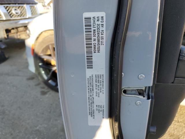 2C3CDXHG8MH570264 Dodge CHARGER GT