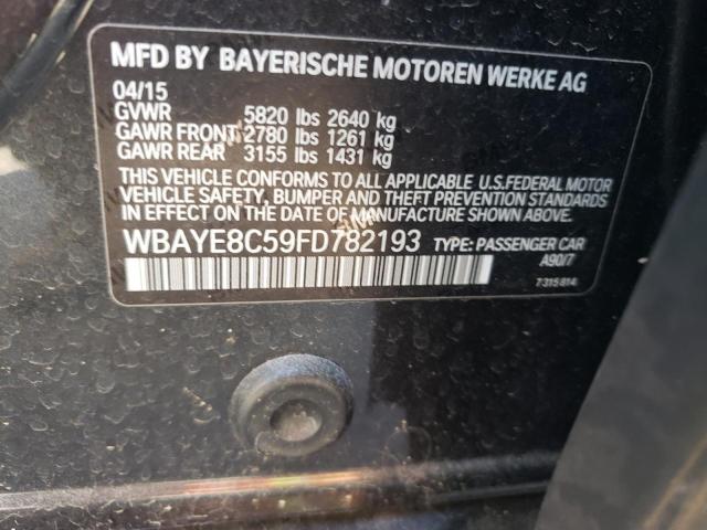 WBAYE8C59FD782193 BMW 750 LI