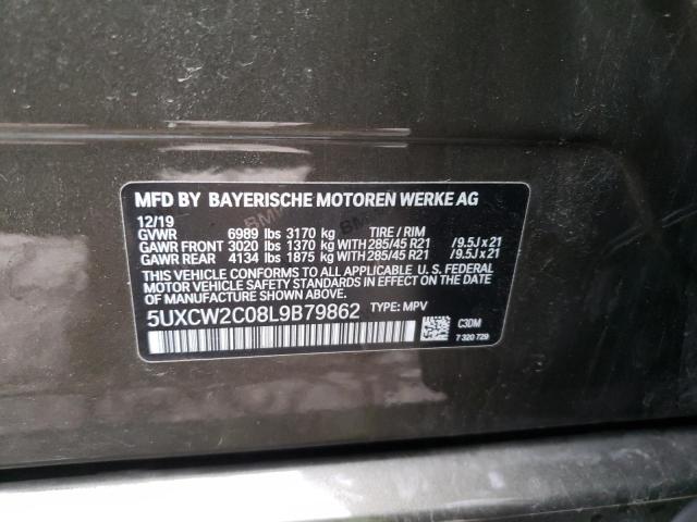 5UXCW2C08L9B79862 BMW X7 Xdrive40i