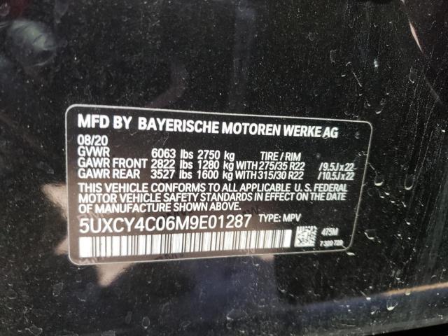 5UXCY4C06M9E01287 BMW X6 Sdrive 40i