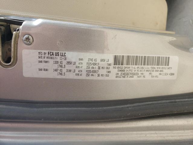 2C4RDGBG7KR580354 Dodge Grand Caravan Se