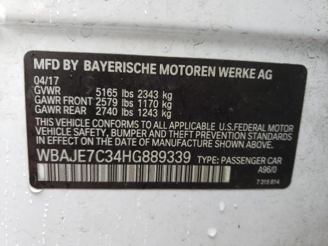 WBAJE7C34HG889339 BMW 540 XI