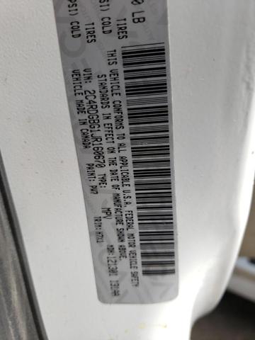2C4RDGBG1JR160670 Dodge Grand Caravan Se