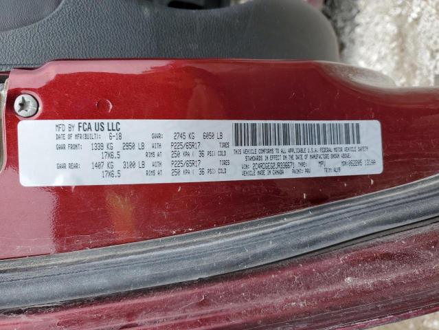 2C4RDGEG2JR336671 Dodge Grand Caravan Gt