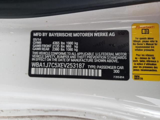 WBA1J7C5XEV253187 BMW M235I