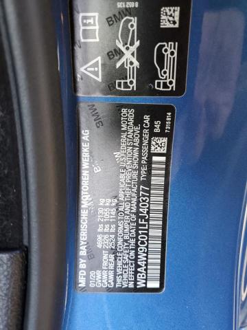WBA4W9C01LFJ40377 BMW 440XI