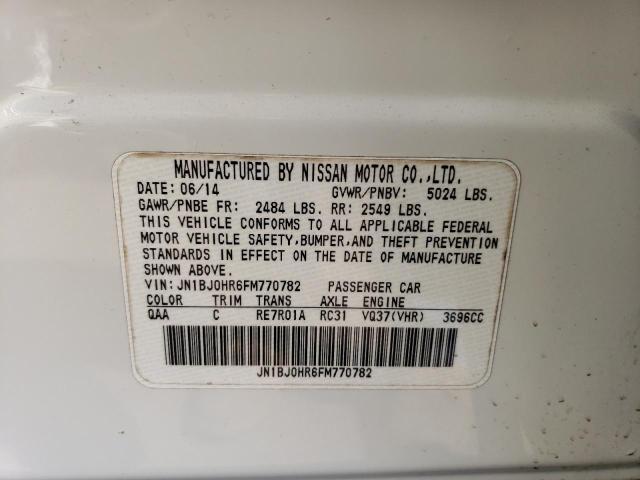 JN1BJ0HR6FM770782 Infiniti QX50