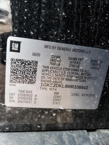 1GKS2DKL8MR108843 GMC YUKON DENALI