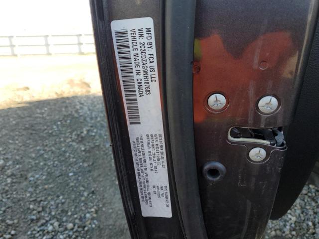 2C3CDZAG9NH187683 Dodge Challenger Sxt