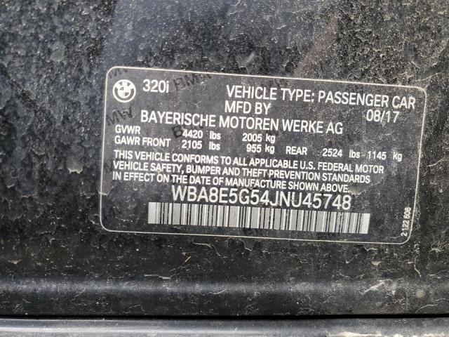 WBA8E5G54JNU45748 BMW 320 XI