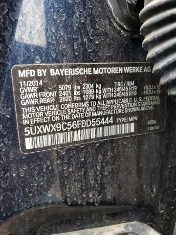 5UXWX9C56F0D55444 BMW X3 Xdrive28i