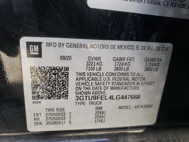 3GTU9FEL4LG447668 GMC Sierra K1500 Denali