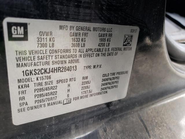 1GKS2CKJ4HR284013 GMC YUKON DENALI