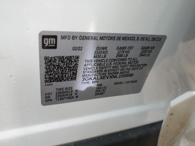 3GKALXEVXNL155999 GMC Terrain Denali