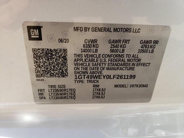 1GT49WEY0LF261199 GMC Sierra K3500 Denali