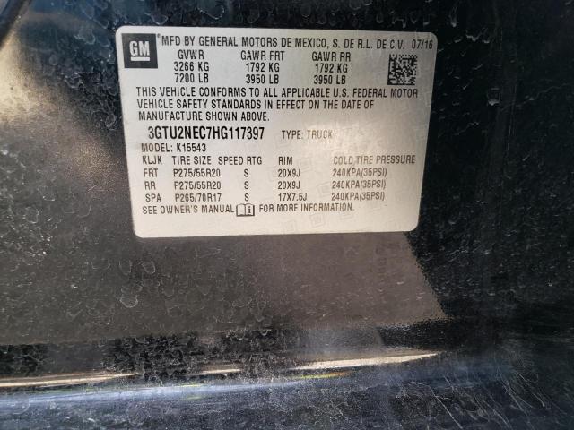 3GTU2NEC7HG117397 GMC Sierra K1500 Slt