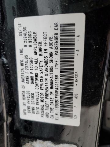 19UUB1F50FA003389 Acura TLX TECH
