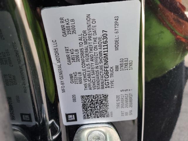 1GTG6FEN6M1116307 GMC Canyon At4