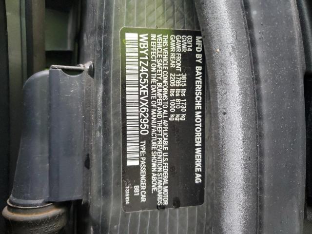 WBY1Z4C5XEVX62950 BMW I3 REX