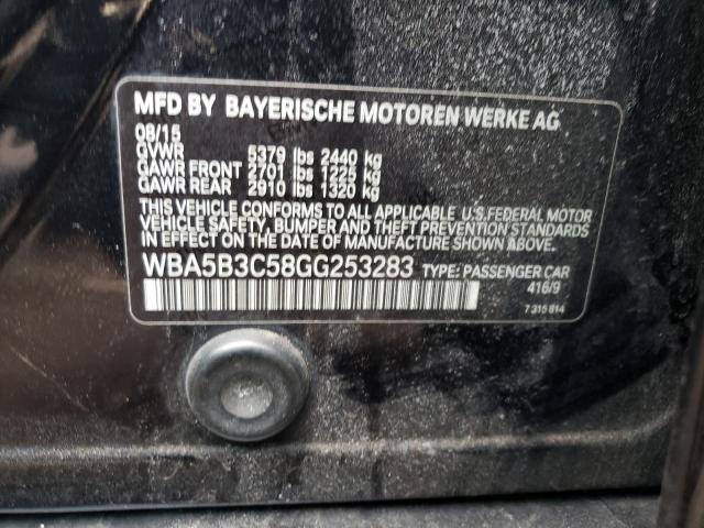 WBA5B3C58GG253283 BMW 535 XI