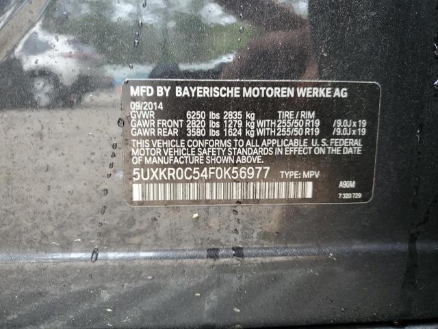 5UXKR0C54F0K56977 BMW X5 Xdrive35i