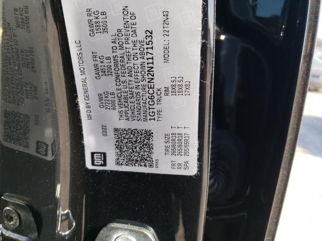 1GTG6CEN2N1171532 GMC Canyon Elevation