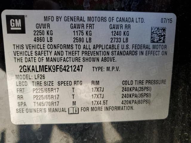 2GKALMEK9F6421247 GMC Terrain Sle