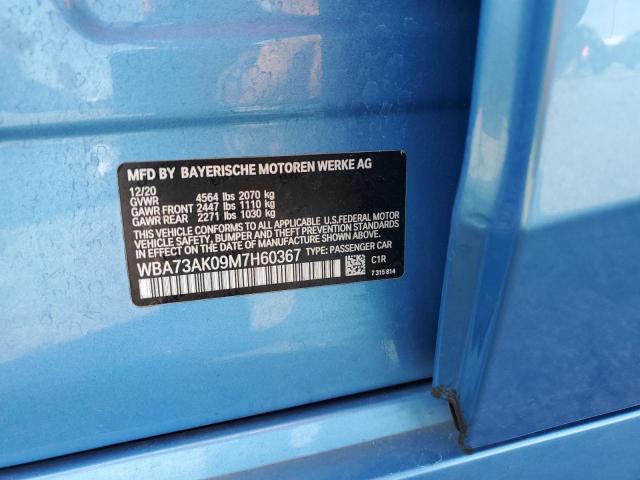 WBA73AK09M7H60367 BMW 228XI