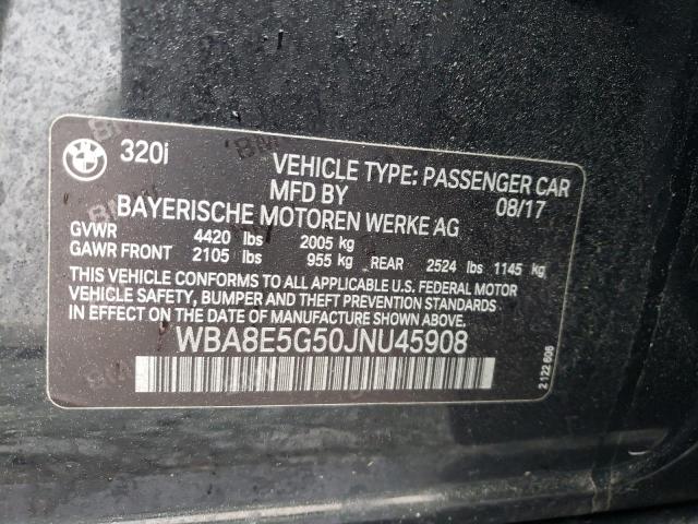 WBA8E5G50JNU45908 BMW 320 XI
