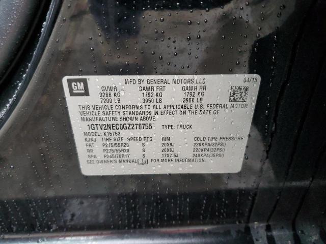 1GTV2NEC0GZ270755 GMC Sierra K1500 Slt