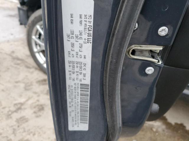 3C4PDDEG7JT390163 Dodge JOURNEY GT