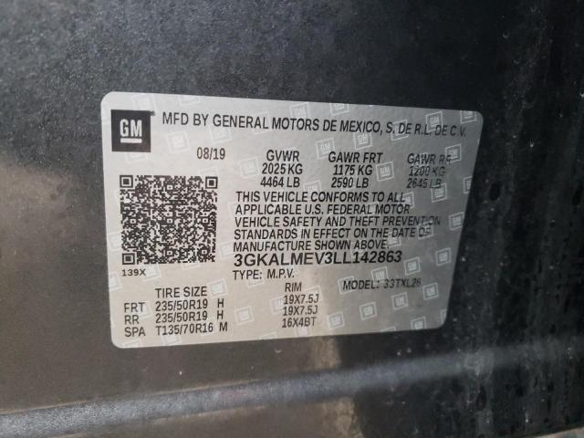 3GKALMEV3LL142863 GMC Terrain Sle
