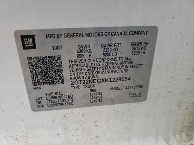 2GT22NEGXK1229654 GMC Sierra K2500 Heavy Duty
