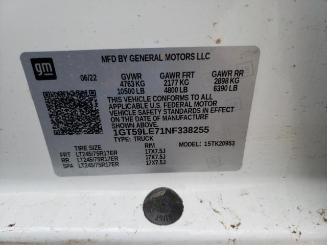 1GT59LE71NF338255 GMC Sierra K2500 Heavy Duty