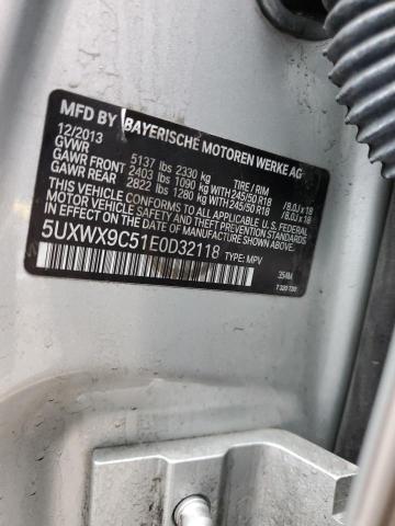 5UXWX9C51E0D32118 BMW X3 Xdrive28i
