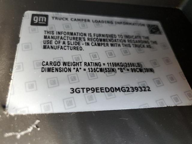 3GTP9EED8MG367890 GMC Sierra K1500 At4