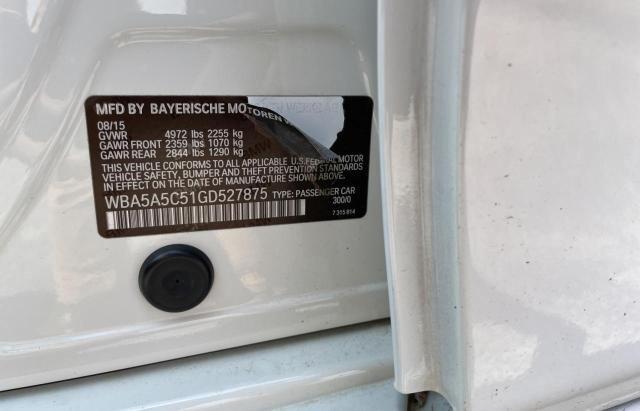 WBA5A5C51GD527875 BMW 528 I