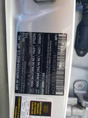 4JGDF7DE1EA303834 Mercedes-Benz Gl 550 4matic