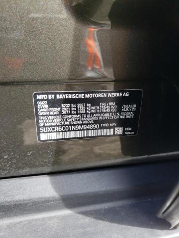 5UXCR6C01N9M94890 BMW X5 Xdrive40i