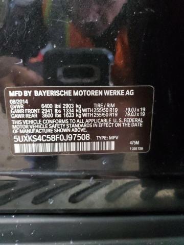 5UXKS4C58F0J97508 BMW X5 Xdrive35d