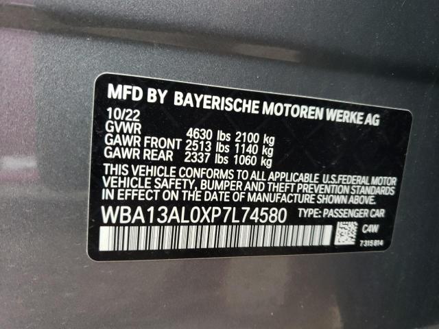 WBA13AL0XP7L74580 BMW M235XI