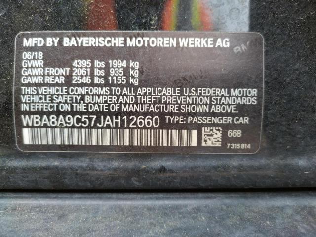 WBA8A9C57JAH12660 BMW 320 I