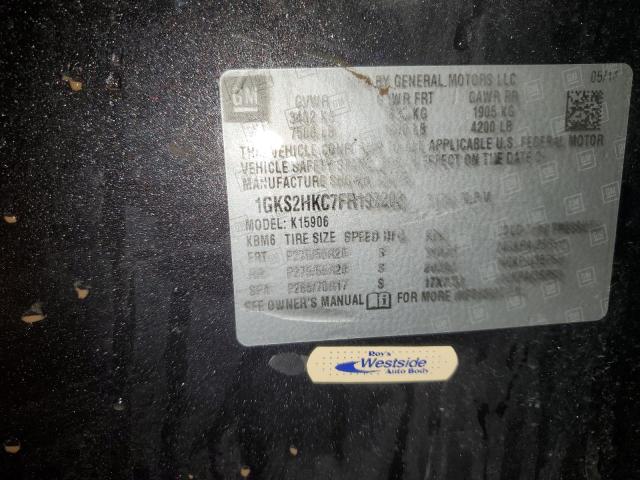 1GKS2HKC7FR197203 GMC Yukon Xl K1500 Slt