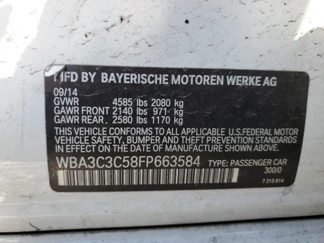 WBA3C3C58FP663584 BMW 320 I Xdrive
