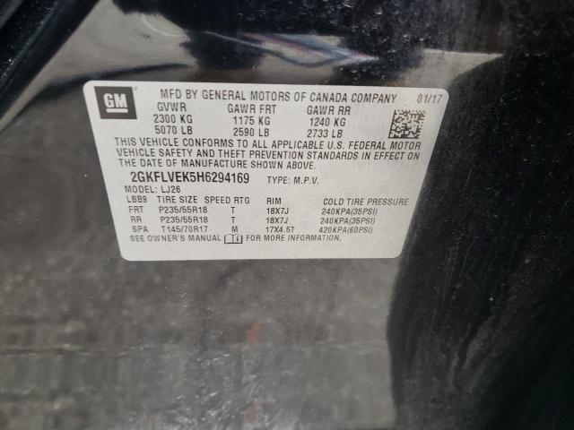 2GKFLVEK5H6294169 GMC Terrain Denali