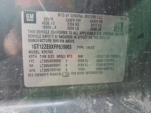 1GT12ZE8XFF639963 GMC Sierra K2500 Slt