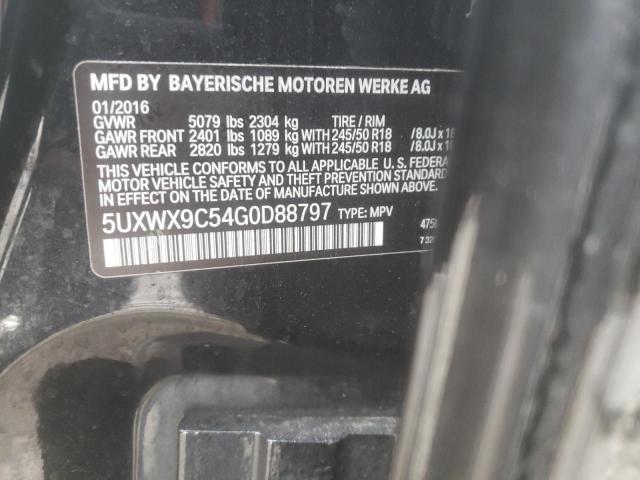 5UXWX9C54G0D88797 BMW X3 Xdrive28i