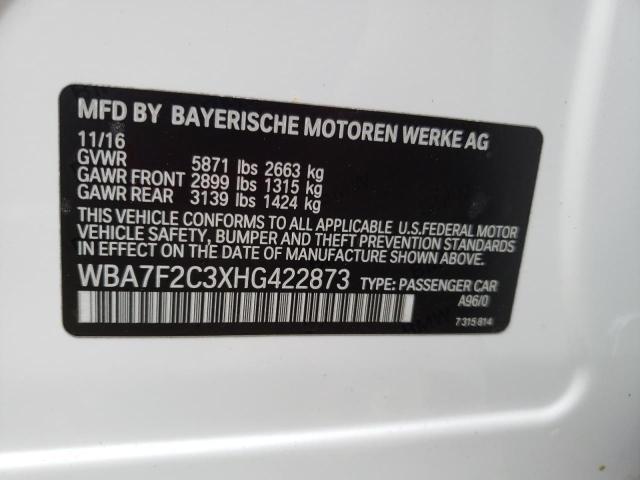 WBA7F2C3XHG422873 BMW 750 Xi