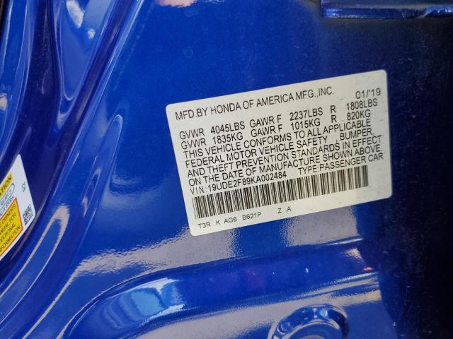 19UDE2F89KA002484 Acura Ilx Premium A-spec