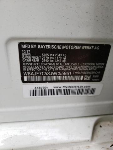 WBAJE7C53JWC55861 BMW 540 XI